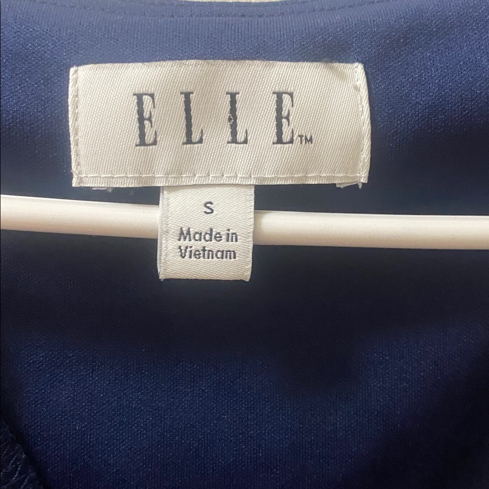 Elle Floral Dress Navy Blue,White and Pink - Picture 2 of 3